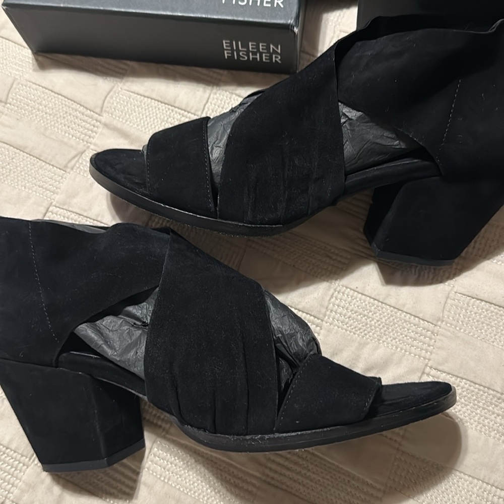 Eileen Fisher Ellis Sandal Size 9 - Picture 4 of 6